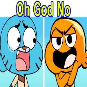 FNF: Oh God No (Gumball VS Darwin) 